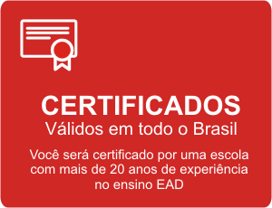 Nossos certificados são reconhecidos e válidos em todo o Brasil.