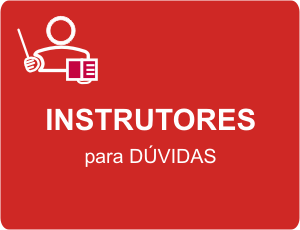 Você vai estudar com o auxilio de instrutores